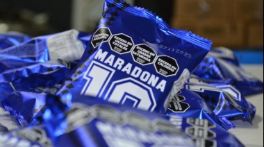 De Florencio Varela al país: lanzan un alfajor que le rinde homenaje a Maradona