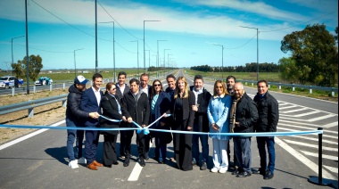 Quedó habilitado un nuevo tramo de la Autopista Presidente Perón
