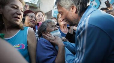 Máximo Kirchner en el Encuentro de la militancia "Sumate a darla vuelta" en Avellaneda
