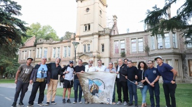 Junto a Achával, los Héroes de Malvinas mostraron su apoyo a la Universidad de Pilar