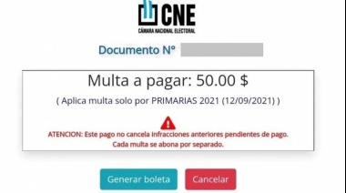 ¿Qué pasa si no voto en las elecciones generales?