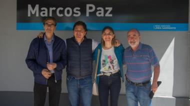 Inauguraron la estación Marcos Paz