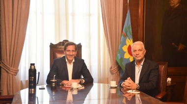 Alak y Garro se reunieron para coordinar la transición en La Plata