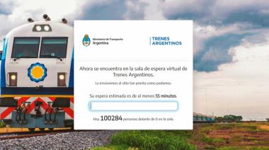 Furor en la web y en las estaciones por los pasajes en tren a la Costa
