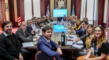Axel Kicillof le toma juramento a su nuevo Gabinete, con nuevos nombres como Katopodis, Batakis y Mena
