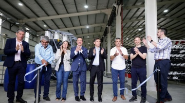 Kicillof inauguró nuevas empresas: “Me votaron para crear trabajo”
