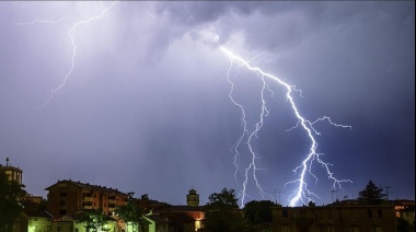Alerta por tormentas fuertes y granizo para gran parte de la Provincia