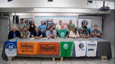 Gremios estatales anunciaron una jornada nacional de lucha "en defensa del empleo público"