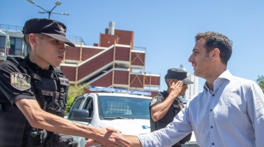 El intendente Lanús amplía la fuerza de seguridad en el distrito