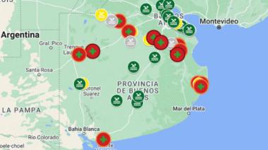 Continúa el alerta por cianobacterias en la Provincia