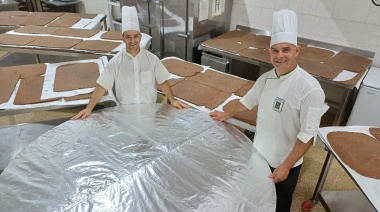 Mar del Plata: llega este domingo la degustación del alfajor gigante de 600 kilos