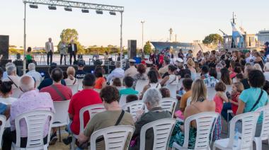 El Puerto La Plata recreo el desembarco del Sable Covo del General San Martín