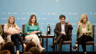 Kicillof sobre el 8M: "No alcanzan los discursos terraplanistas para frenar la lucha de las mujeres"