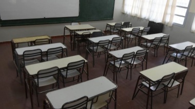 Por el temporal en Bolívar, tuvieron que suspender las clases