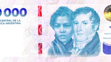 Ya están en circulación los billetes de $10.000: cómo detectar los falsos