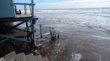 Advierten por crecidas en la costa bonaerense