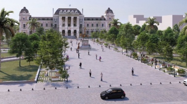 Realizarán un rediseño de la emblemática plaza San Martín de La Plata 