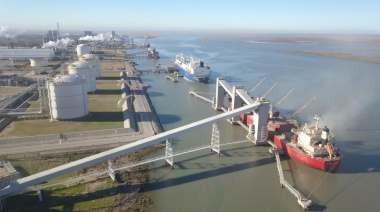 Provincia busca construir una planta de GNL en el puerto de Bahía Blanca