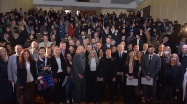 Con la presencia de Kicillof, asumieron las nuevas autoridades del Colegio de Abogacía de La Plata