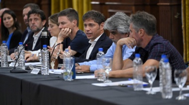 Kicillof recibe a intendentes para la firma de contratos millonarios