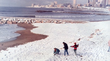 Finde con probabilidades de nieve en la costa: de Claromecó a Mar del Plata