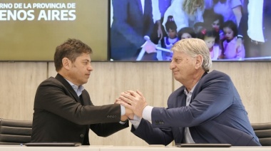 Kicillof sumó otra foto con un gobernador y ratificó "el federalismo"