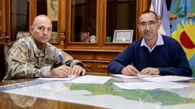 El Ejercito hará tareas de bacheo y mantenimiento en calles de Azul