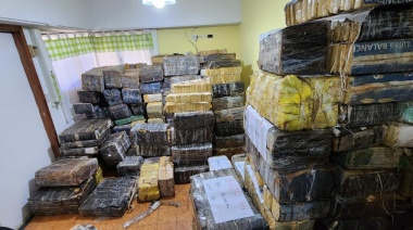 Secuestran 7 toneladas de marihuana que llegaban en un camión de un clan narco