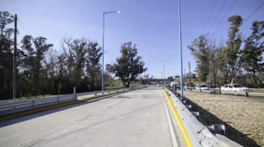 Provincia inauguró un puente vehicular clave entre Moreno e Ituzaingó 