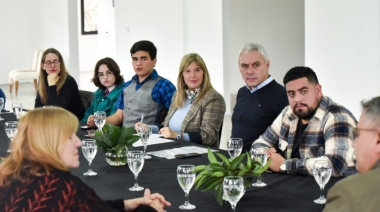 Reunión de trabajo con referentes religiosos en Berisso