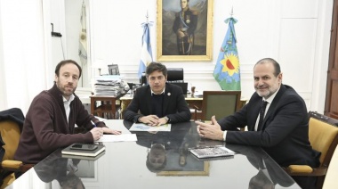 Kicillof financiará obras por 500 millones de pesos en Bahía Blanca