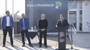 Kicillof: "El Estado bonaerense va a garantizar que continúen las obras que llevan bienestar a los 135 municipios"