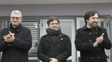 Kicillof: "Aunque nos quieran fundir, vamos a avanzar con las obras públicas"