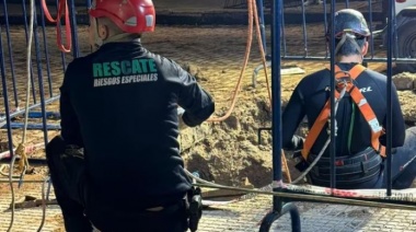 Impiden el segundo robo del siglo: la policía encontró un túnel para robar un banco en San Isidro