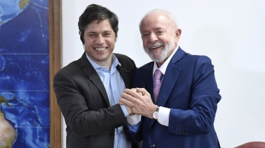 Kicillof se reunió con Lula da Silva y busca fortalecer su vínculo con Brasil
