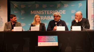 Trabajo y Jefatura de Asesores lanzaron diplomaturas en formación sindical