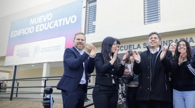 Kicillof: "Nuestro pueblo es solidario y cree en un Estado presente que garantice los derechos"
