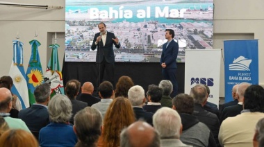 Susbielles presentó el proyecto “Bahía al mar” 