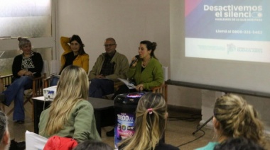 Provincia presentó la Campaña de sensibilización “Desactivemos el Silencio”