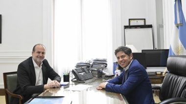 Kicillof, mano a mano con Susbielles: obras y proyectos de inversión