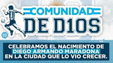 El Municipio de Lomas de Zamora lanzará Comunidad de D10S en Fiorito