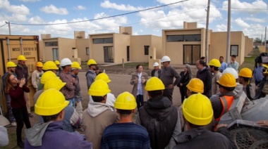 En Tres Arroyos avanza la construcción de 120 viviendas