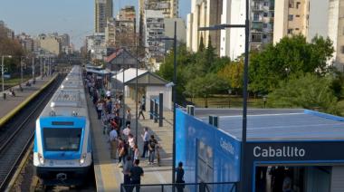 Protesta vecinal por la construcción de un túnel del Tren Sarmiento