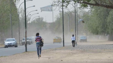 Rige una alerta amarilla en toda la provincia por vientos fuertes