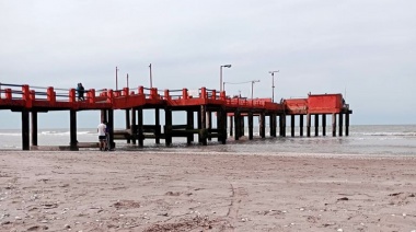 Por peligro de derrumbe, cierran el muelle de San Clemente del Tuyú