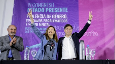 Axel Kicillof: "El Gobierno nacional quiere convencer a la sociedad de que no existe la desigualdad de género"