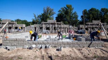Avanza la construcción de 93 viviendas en Ezeiza