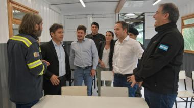 Kicillof inauguró un nuevo destacamento policial en Campana