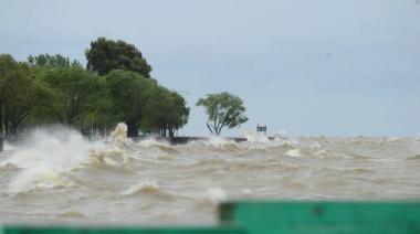 Alerta por la crecida del Río de la Plata