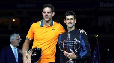 Pilar recibe a Novak Djokovic y Juan Martín Del Potro